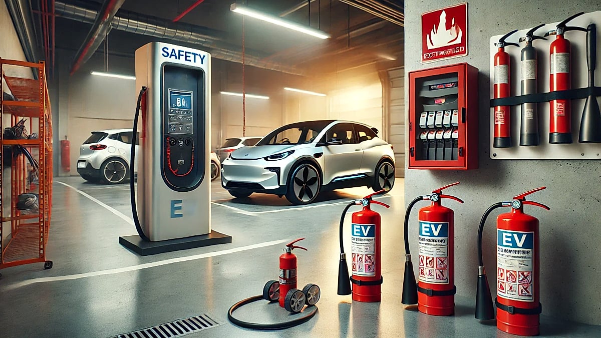 Elektrikli Araç Şarj İstasyonlarında Yangın Güvenliği ve...