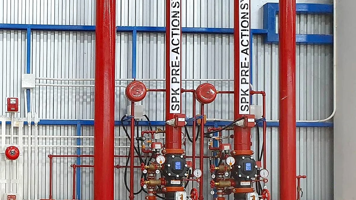 Pre-Action (Ön Tepkili) Sprinkler Sistemi: Hassas Alanlar...